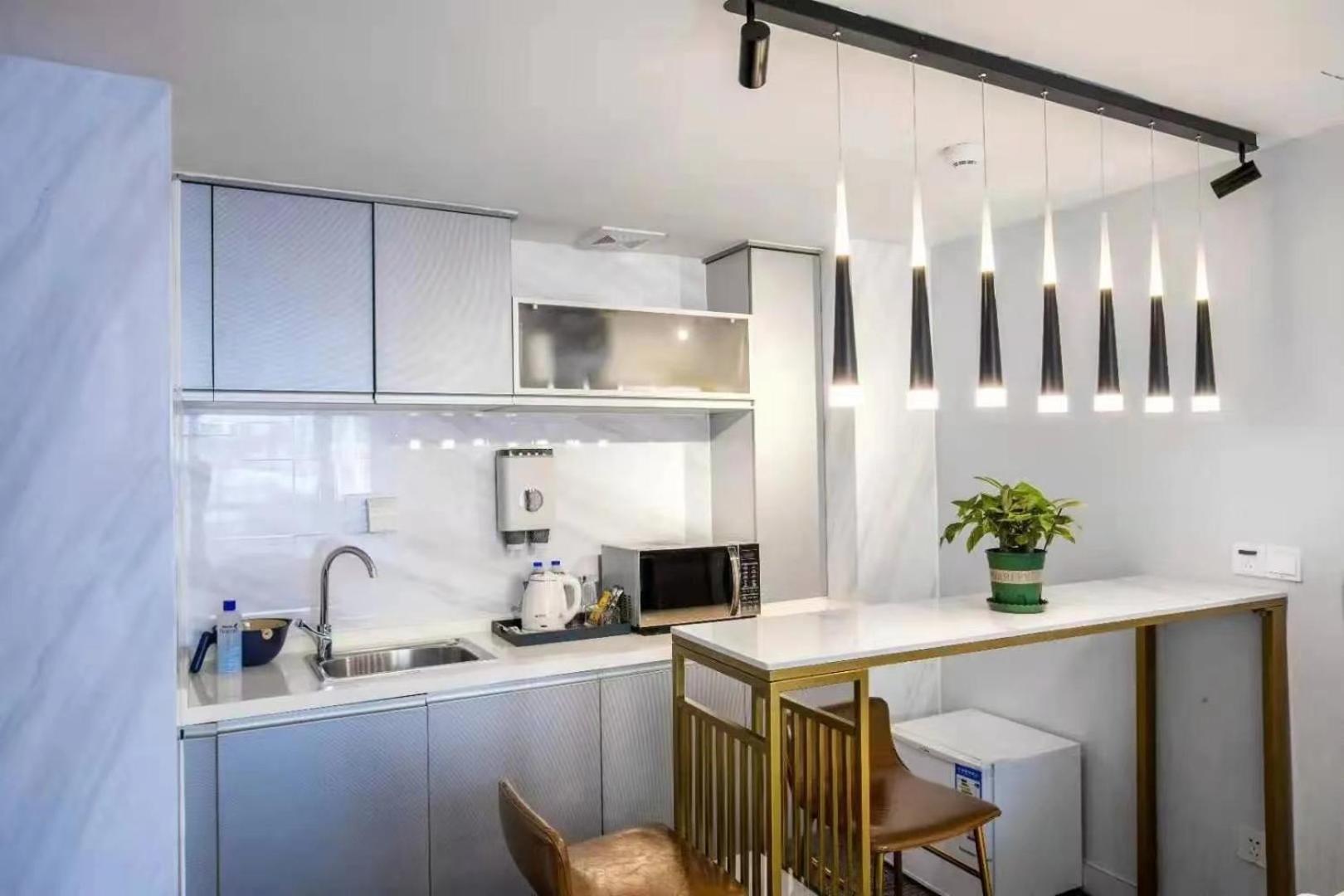 Yise Serviced Apartment -Beijing Cctv Shop Bagian luar foto